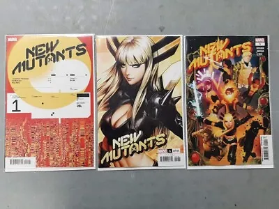 Buy New Mutants #1 2019 Cover Set A D And E Covers Artgerm Reis And Muller • 11.93£