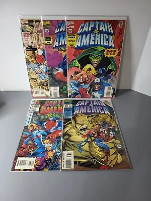 Buy Captain America Vol 1 (5) Comic Lot Issues 433-434-435-436-437 Marvel 1994 🔑  • 20.02£