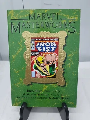 Buy Marvel Masterworks Vol 185, Iron Fist Nos.3-15 & Team-Up Nos.63-64 *Ltd (MM9) • 60£