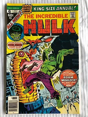 Buy Incredible Hulk Annual 6 (1977) 1st App Paragon (later HER) Doctor Strange App • 13.99£