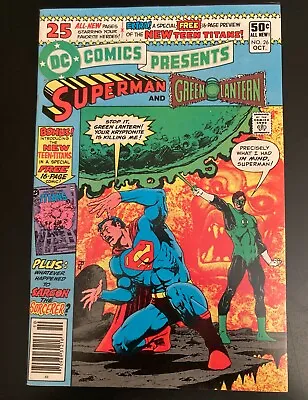 Buy DC COMICS PRESENTS #26 Superman/GL *Key 1st New Teen Titans!* Newsstand! NM-/9.0 • 156.10£