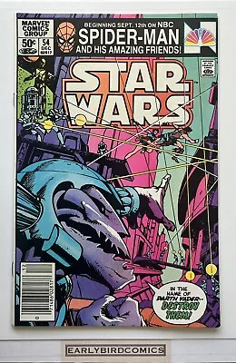 Buy Star Wars #54 Vol.1 Marvel Comics 1981 Cents Copy • 8.75£