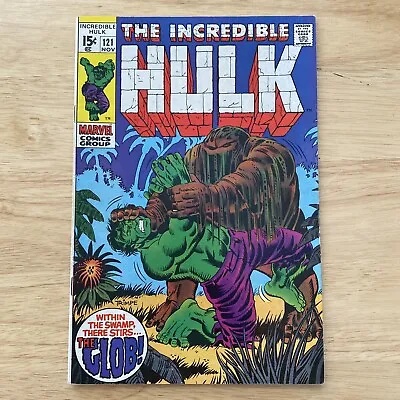 Buy Incredible Hulk #121 (Nov 1969) Key 1st & Origins Of Glob Marvel MCU Vintage • 157.92£