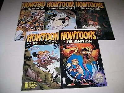 Buy Howtoons ReIgnition #1 2 3 4 5 1-5 Image Complete Set Unread 1st Print • 15.93£