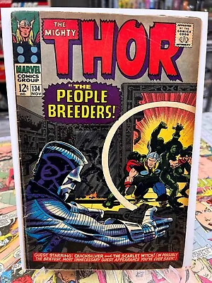 Buy Thor 134 Marvel 1966 KEY 1st Appearance High Evolutionary · Stan Lee Jack Kirby • 62.36£
