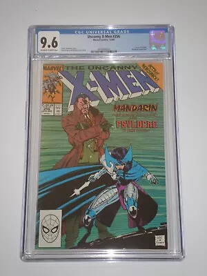 Buy Uncanny X-Men 256 (1989 Marvel) CGC 9.6 1st New Psylocke (Kwannon) Appearance • 63.54£