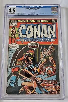 Buy Conan #23: CGC 4.5, UK Price, 1st Red Sonja, Marvel Comics (1973) • 63.96£