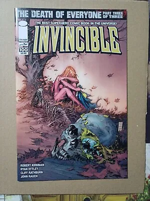 Buy INVINCIBLE #100 Kirkman Ottley 1st Print MARC SILVESTRI Cover Image Comics 2013 • 14.99£