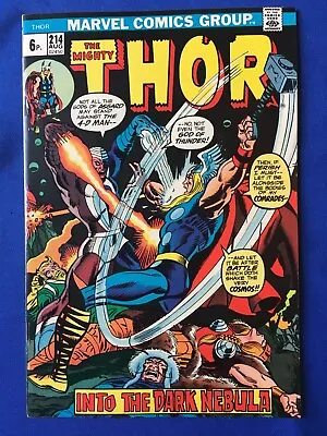 Buy The Mighty Thor #214 VFN+ (8.5) MARVEL ( Vol 1 1973) (C) • 19£