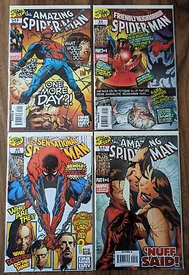Buy Marvel Comics ONE MORE DAY Amazing Spiderman 544 545 Friendly 24 Sensational 41 • 22.50£