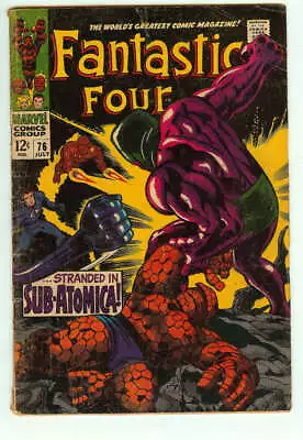 Buy Fantastic Four #76 2.5 // 2nd Appearance Of Psycho-man Marvel Comics 1968 • 34.38£