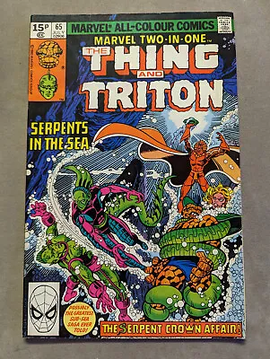 Buy Marvel Two-In-One #65, Marvel Comics, 1980, The Thing, FREE UK POSTAGE • 5.99£