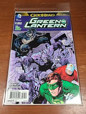 Buy Green Lantern #37 (New 52 DC Comics) NM 1st Print Bagged/ Boarded • 3.96£