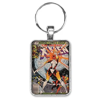 Buy The Uncanny X-Men #164 Cover Key Ring / Necklace Comic Ms. Marvel Becomes Binary • 12.29£