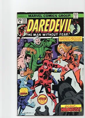 Buy Daredevil #123 - Marvel Comics (1975) 1st App. Jackhammer • 8.64£