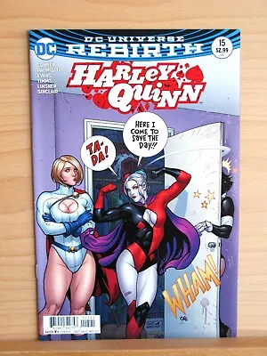 Buy Harley Quinn #15 Frank Cho Variant ( 2017 ) Vfn  Dc Universe Rebirth • 8.95£