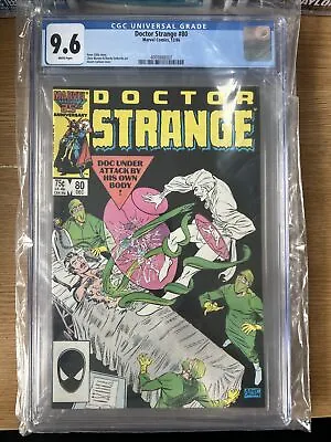 Buy Doctor Strange #80 - Cgc 9.6 White Pages - December 1986 Marvel Comics • 250£