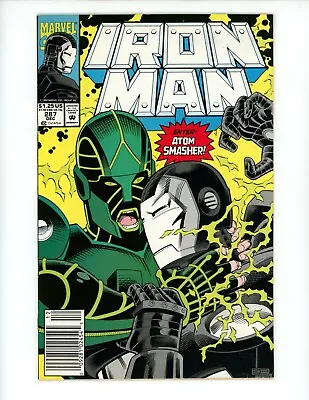 Buy Iron Man #287 Comic Book 1992 VF- Len Kaminski Kevin Hopgood Marvel • 2.39£