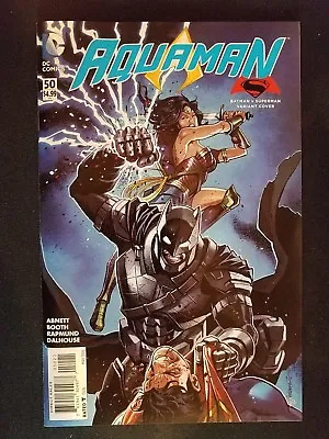 Buy DC Aquaman, Vol. 7 # 50 (1st Print) Jose Luis Garcia-Lopez Batman V Superman  • 3.90£