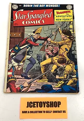 Buy Dc Comics 1951 Star Spangled Comics 121 Golden Last Tomahawk Cover Robin • 80.31£