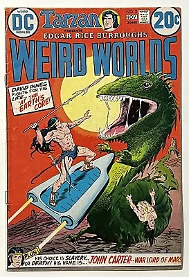 Buy Weird Worlds #2 - DC 1972 - 1st Larry Hama - John Carter  Warlord Of Mars  - VG • 3.91£