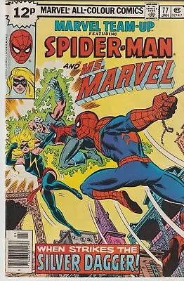 Buy Marvel Comics Marvel Team-up #77 (1978) 1st Print F • 2.95£