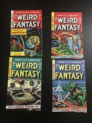Buy EC Comics Weird Fantasy | 4 Tpb Lot | Issues 1-18 | Science Fiction Stories • 59.13£