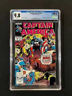Buy Captain America #352 CGC 9.8 (1989) -- Avengers  • 80.39£