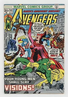 Buy Avengers #113 FN 6.0 1973 • 24.79£