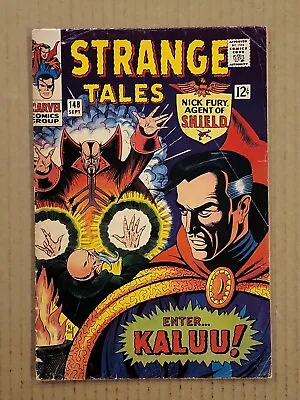Buy Strange Tales #148 1st App KALUU Origin Ancient One Marvel 1966 VG • 11.84£