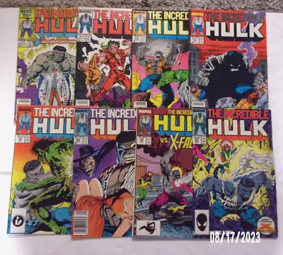 Buy Incredible Hulk #324 To 376 Near Complete Missing 2 Bks Mcfarlane Grey Hulk F/vf • 158.32£