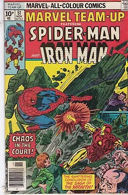 Buy Marvel Comics Marvel Team-up Vol. 1 #51 November 1976 Reader Copy Fast P&p • 4.99£
