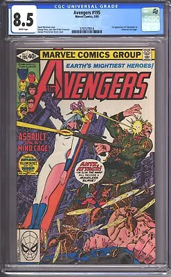 Buy The Avengers #195 CGC 8.5 Marvel (1980) 1st Cameo Taskmaster • 65£