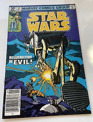 Buy Vintage 1981 Marvel Star Wars #51 Comic Book • 11.81£