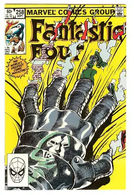 Buy Fantastic Four #258 8.0 // John Byrne Cover & Art Marvel Comics 1983 • 22.13£
