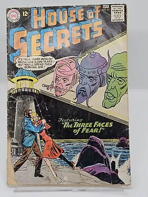 Buy House Of Secrets #62 GD 2nd Eclipso DC Comics 1963 • 19.19£