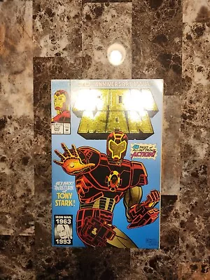 Buy Iron Man #290 - 1993 30th Anniversary Foil Cover Debut Of Telepresence Armor . • 3.15£