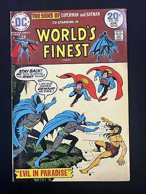 Buy WORLD'S FINEST #222 DC Comic 1974 SUPER-SONS APPEARANCE! BATMAN SUPERMAN (12/05) • 4.50£