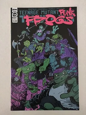 Buy Teenage Mutant Ninja Turtles #125 Cover A 1st Full Team App Punk Frogs IDW • 7.12£