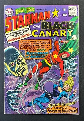 Buy Brave And The Bold (1955) #61 VG/FN (5.0) Origin Black Canary/Starman  • 40.02£