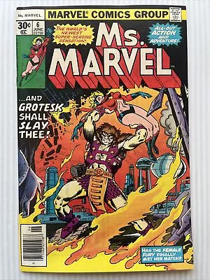 Buy MS. MARVEL #6, Marvel (1977) Classic Claremont Issue, 1st Ptg FN • 2.37£