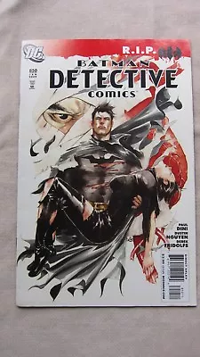Buy DC Comic R.I.P. Batman Detective Comic 1st Gotham City 850 Jan. 2009 GC • 35.58£