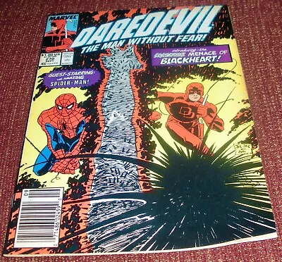 Buy Daredevil #270 First Appearance Blackheart / Spider-Man / 1989 • 15.81£