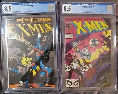 Buy Uncanny X-Men 248 Classic X-men 39 CGC 8.5. Jim Lee First & Second X-Men Art • 158.11£