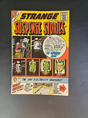 Buy STRANGE SUSPENSE STORIES #43 Vintage Comic Charlton 1959 THE SUPREME MAN • 10.67£