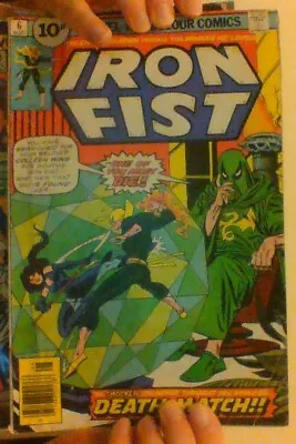 Buy Iron Fist #6 Marvel Comics August 1976 10 Pence John Byrne Art Claremont FrGd • 2.90£