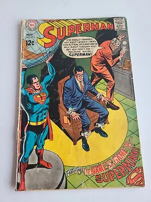 Buy Superman Comic # 211 November 1968 Dc / Good- 1.8 • 5.59£