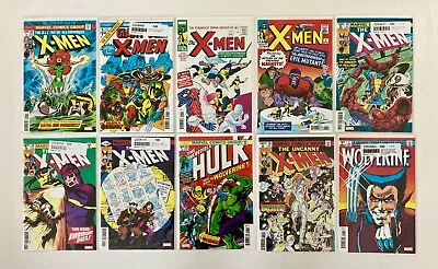 Buy Uncanny X-Men Facsimile Lot  #1, 4, 121, 129, 130, 141, 142, Hulk 181 NEW NM/NM+ • 39.52£