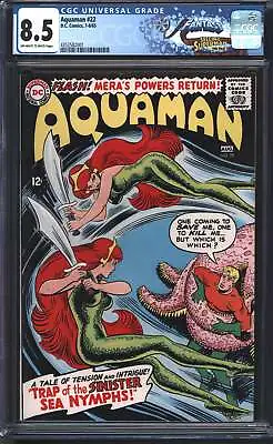 Buy D.C Comics Aquaman 22 7/65 FANTAST CGC 8.5 Off White To White Pages • 259.87£