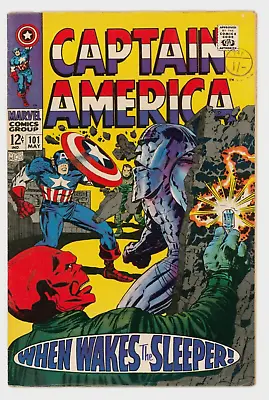 Buy Captain America #101 VFN- 7.5 Versus The Red Skull • 89£